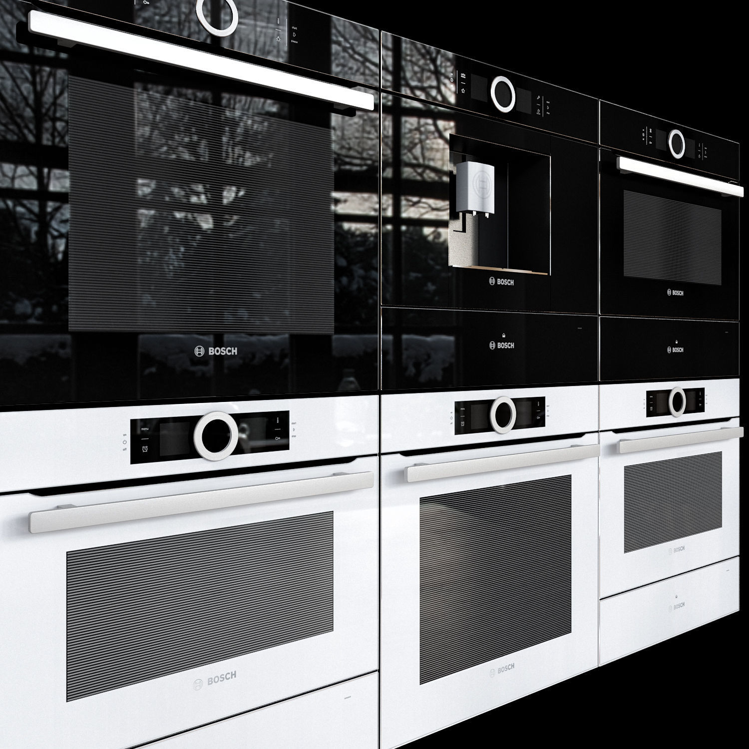 Bosch 8 Serie 3D model_1