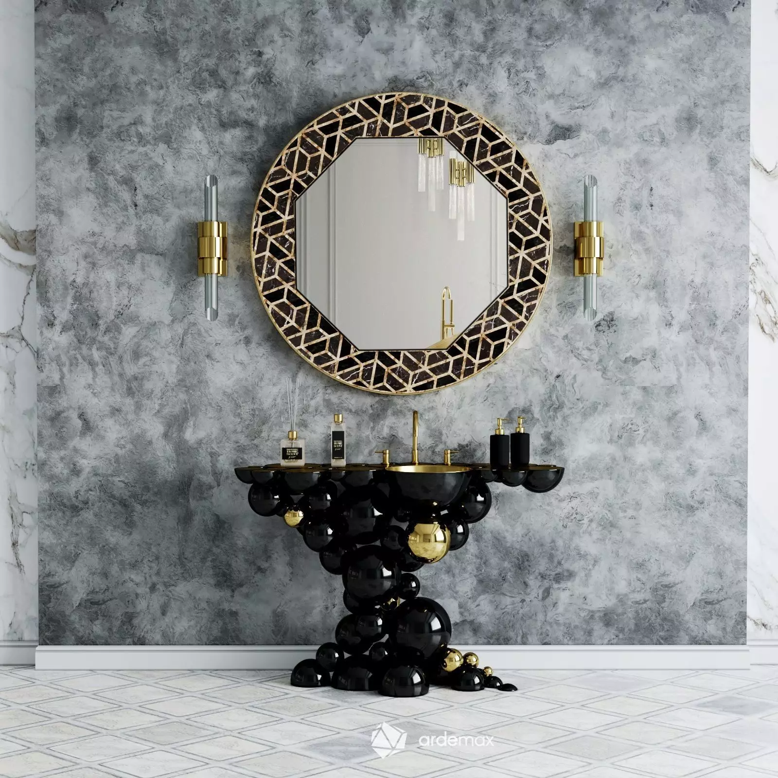Washbasin by Maison Valentina 3D model