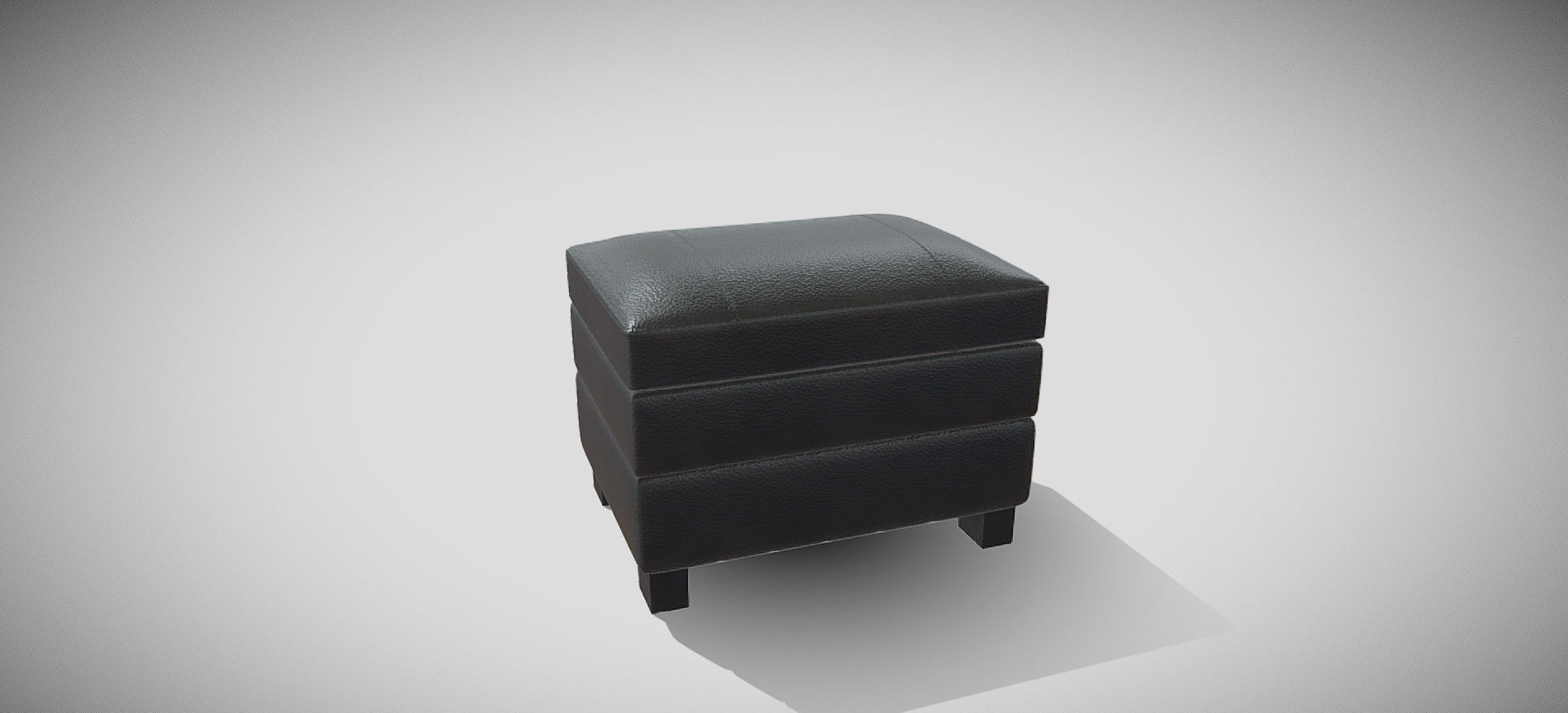 Gleason Chair Ottoman 3D model_33