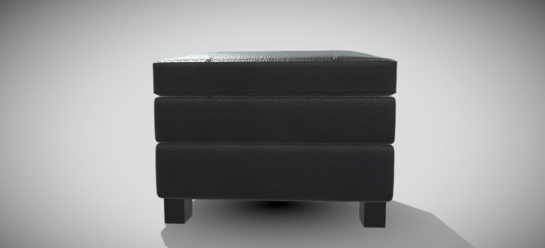 Gleason Chair Ottoman 3D model_21