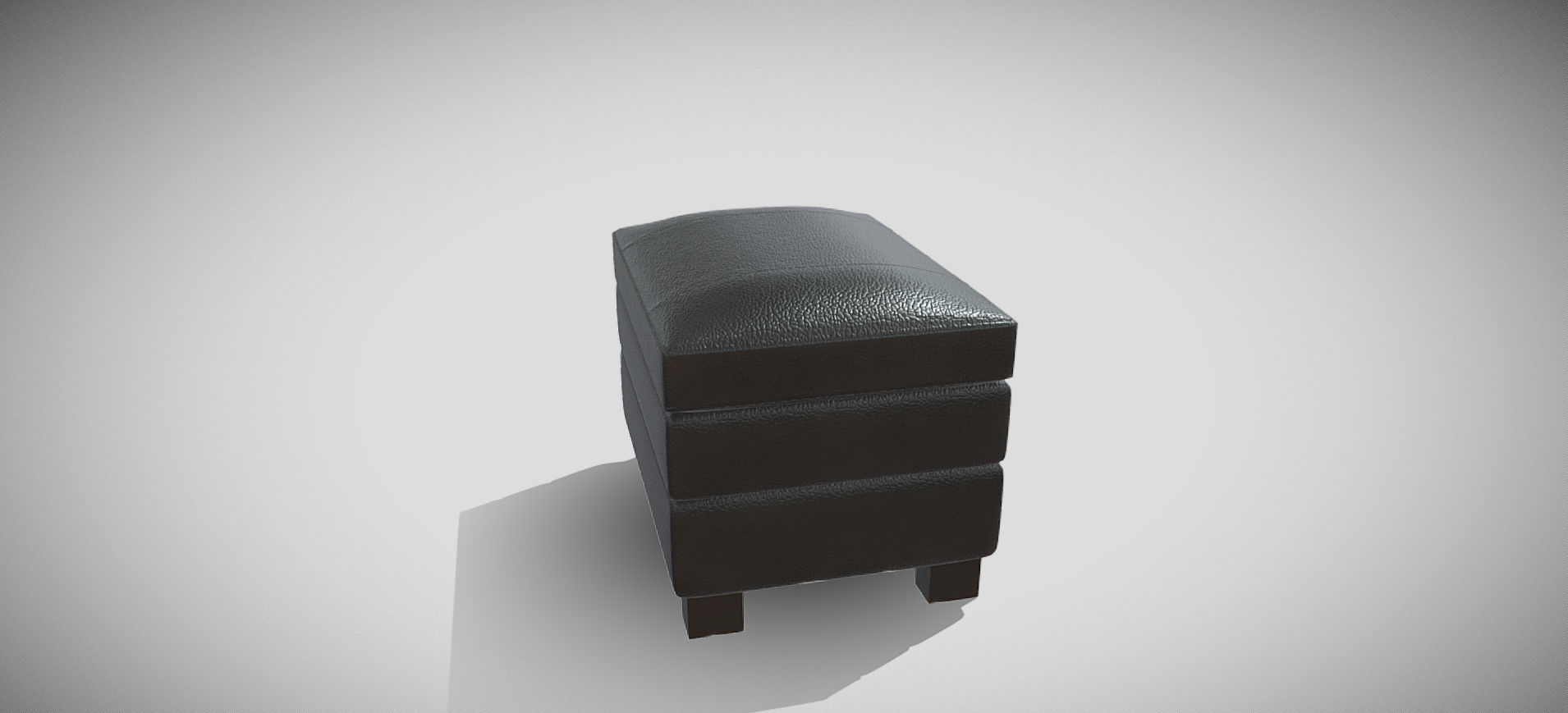 Gleason Chair Ottoman 3D model_36
