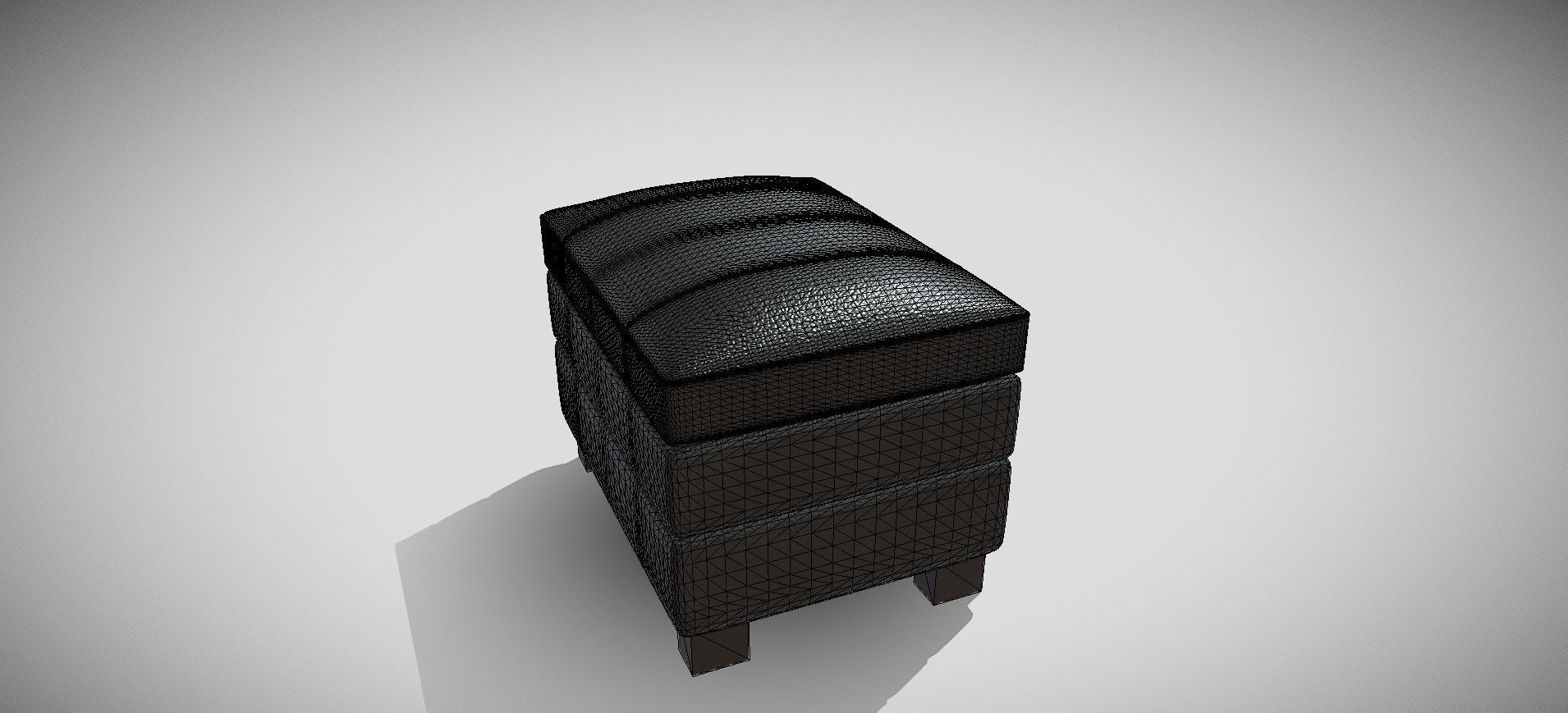 Gleason Chair Ottoman 3D model_40