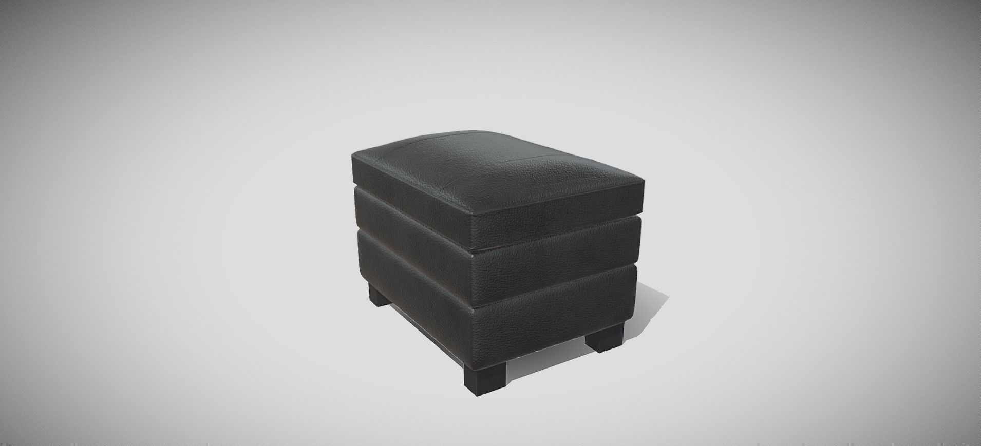 Gleason Chair Ottoman 3D model_30