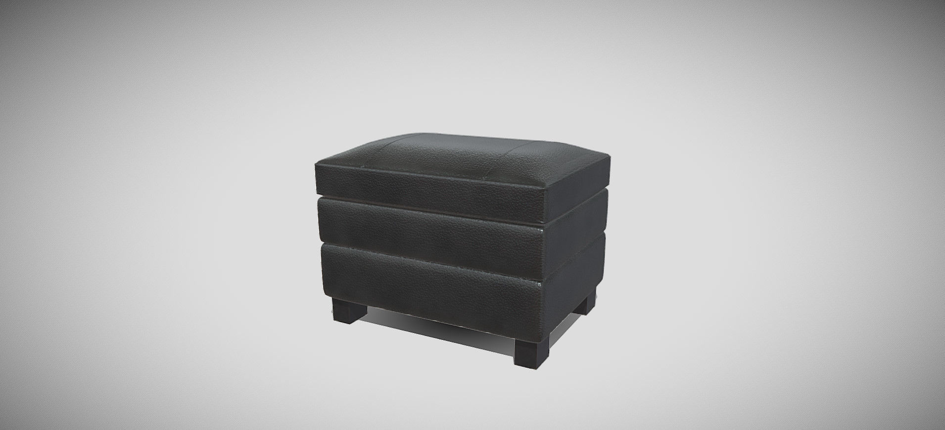 Gleason Chair Ottoman 3D model_29