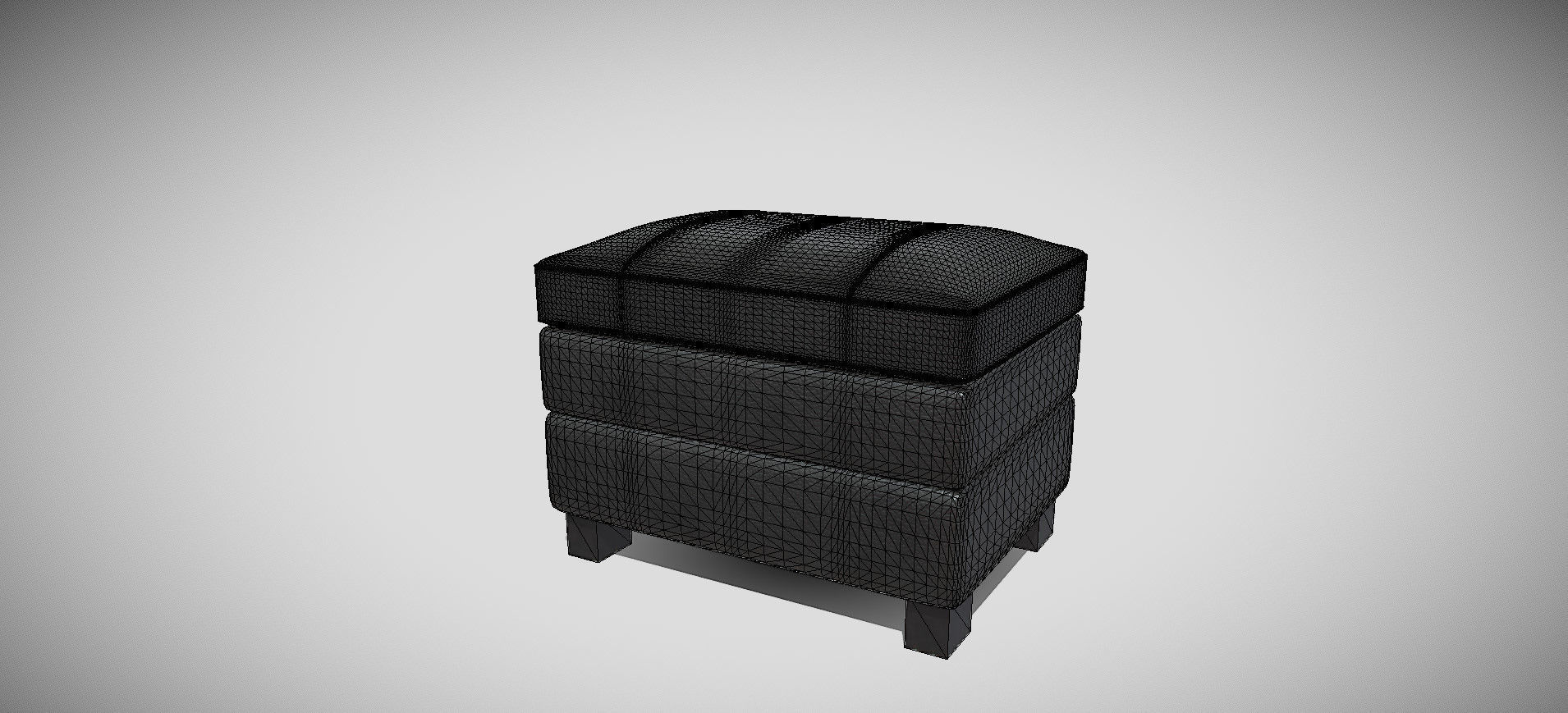 Gleason Chair Ottoman 3D model_44