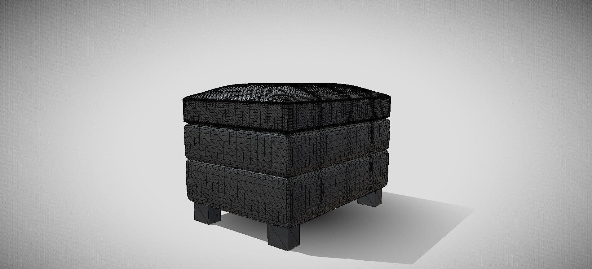 Gleason Chair Ottoman 3D model_47