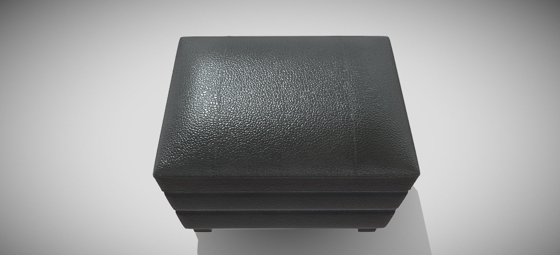 Gleason Chair Ottoman 3D model_22