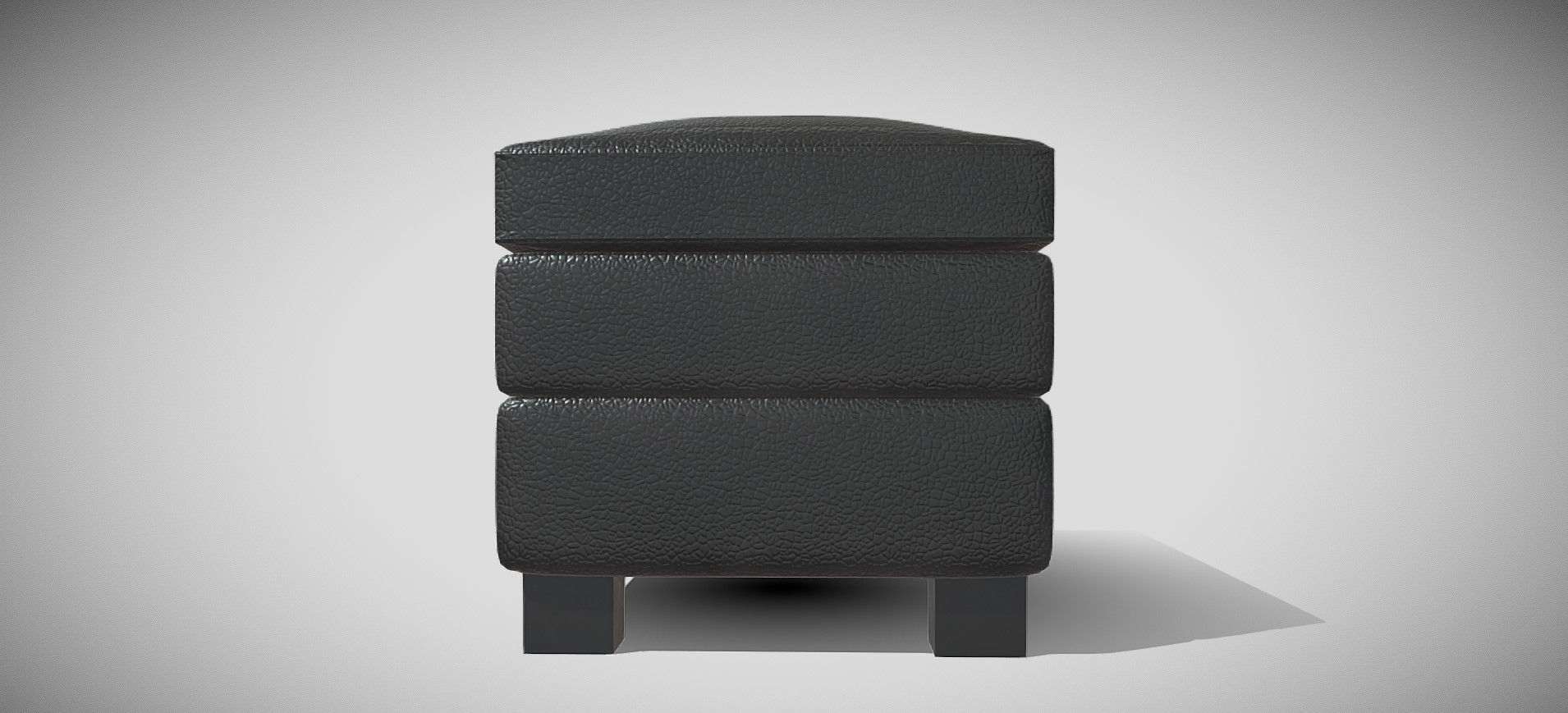 Gleason Chair Ottoman 3D model_13