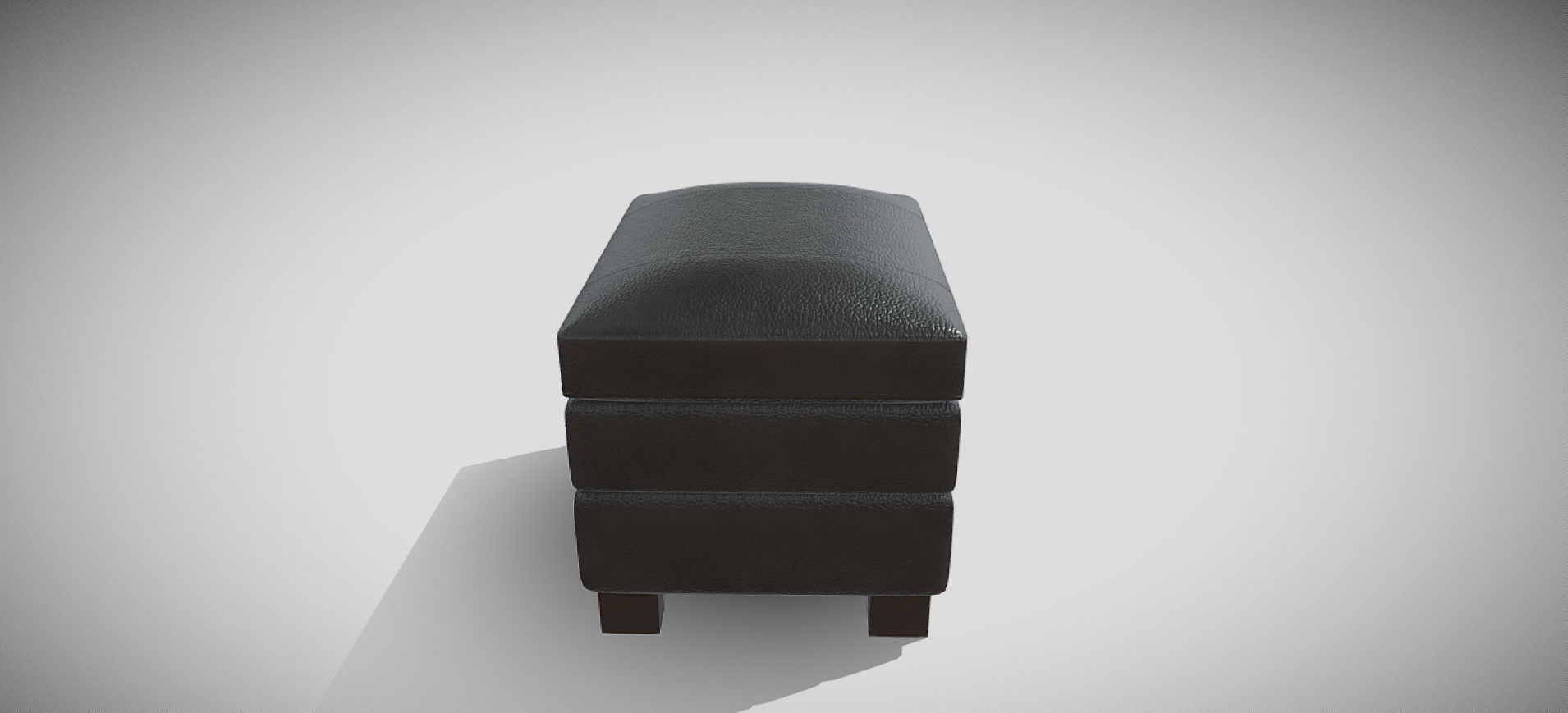 Gleason Chair Ottoman 3D model_23