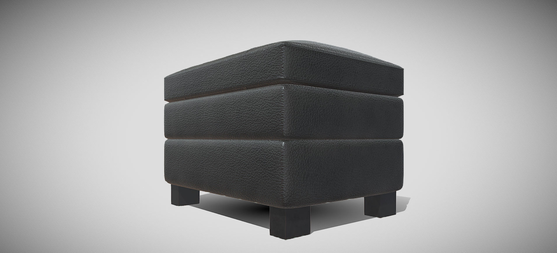 Gleason Chair Ottoman 3D model_14