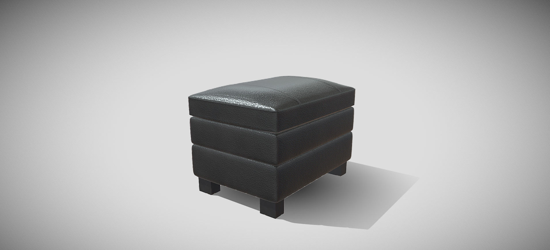 Gleason Chair Ottoman 3D model_32