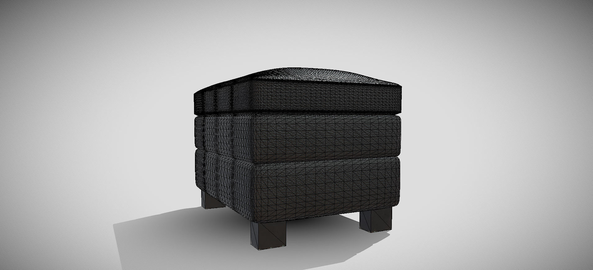 Gleason Chair Ottoman 3D model_57