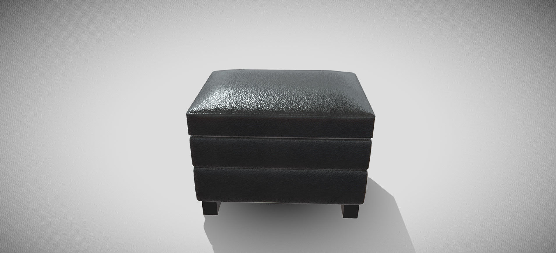 Gleason Chair Ottoman 3D model_7