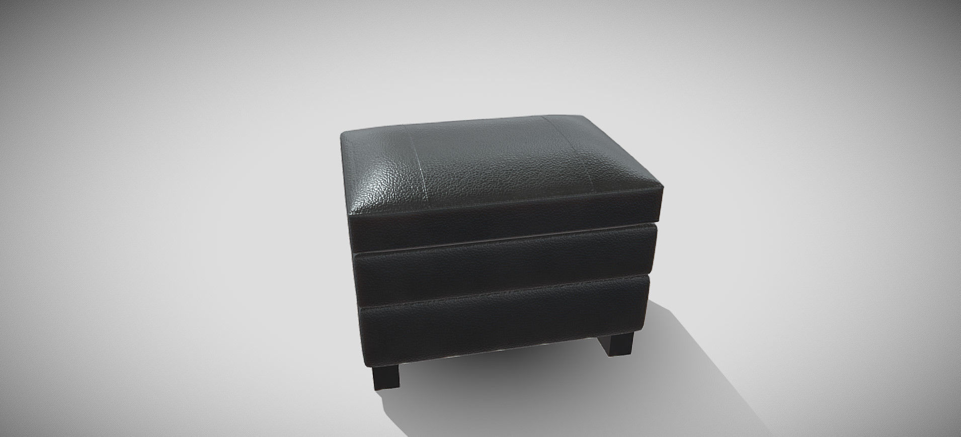 Gleason Chair Ottoman 3D model_6