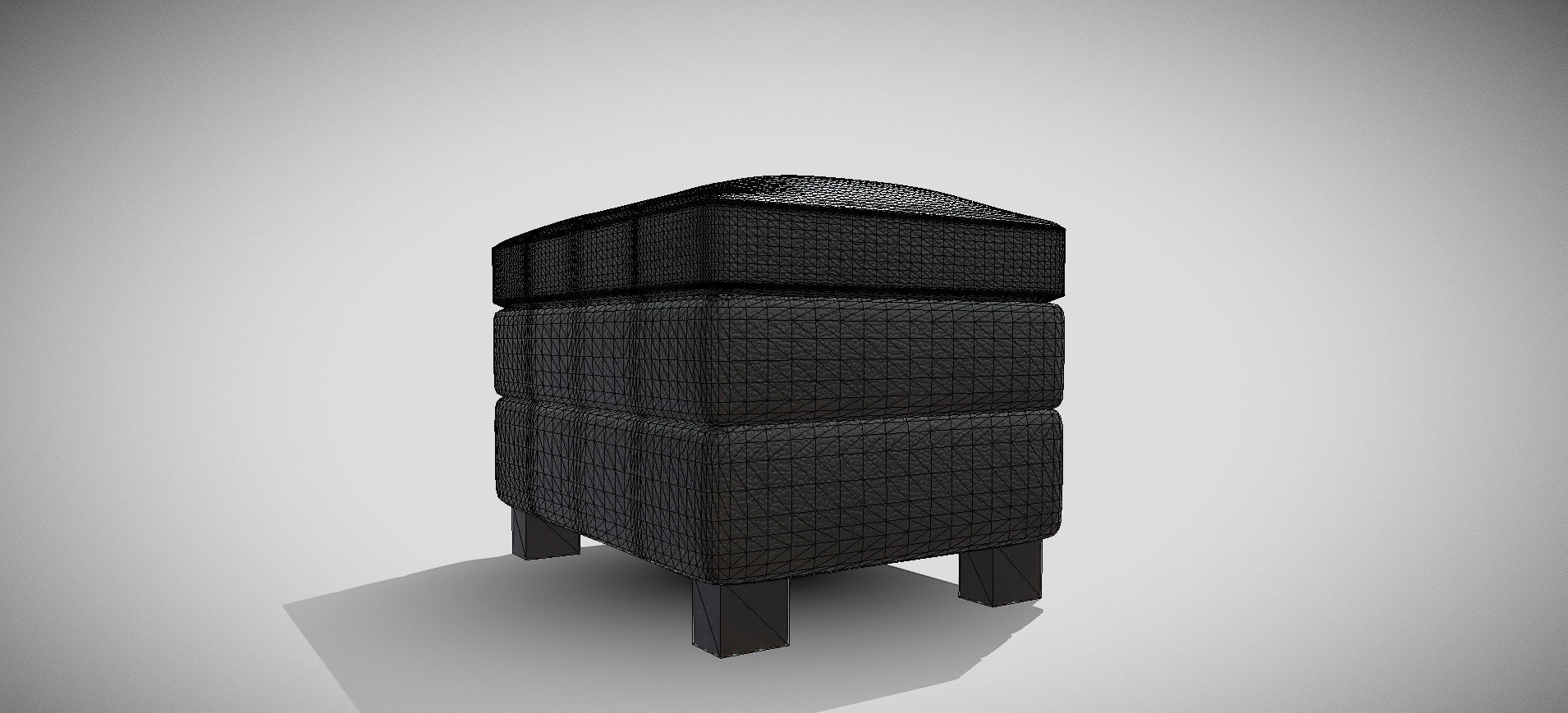 Gleason Chair Ottoman 3D model_63