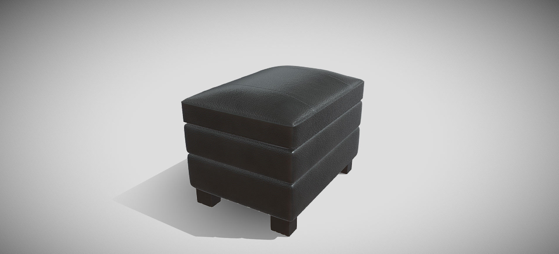Gleason Chair Ottoman 3D model_34