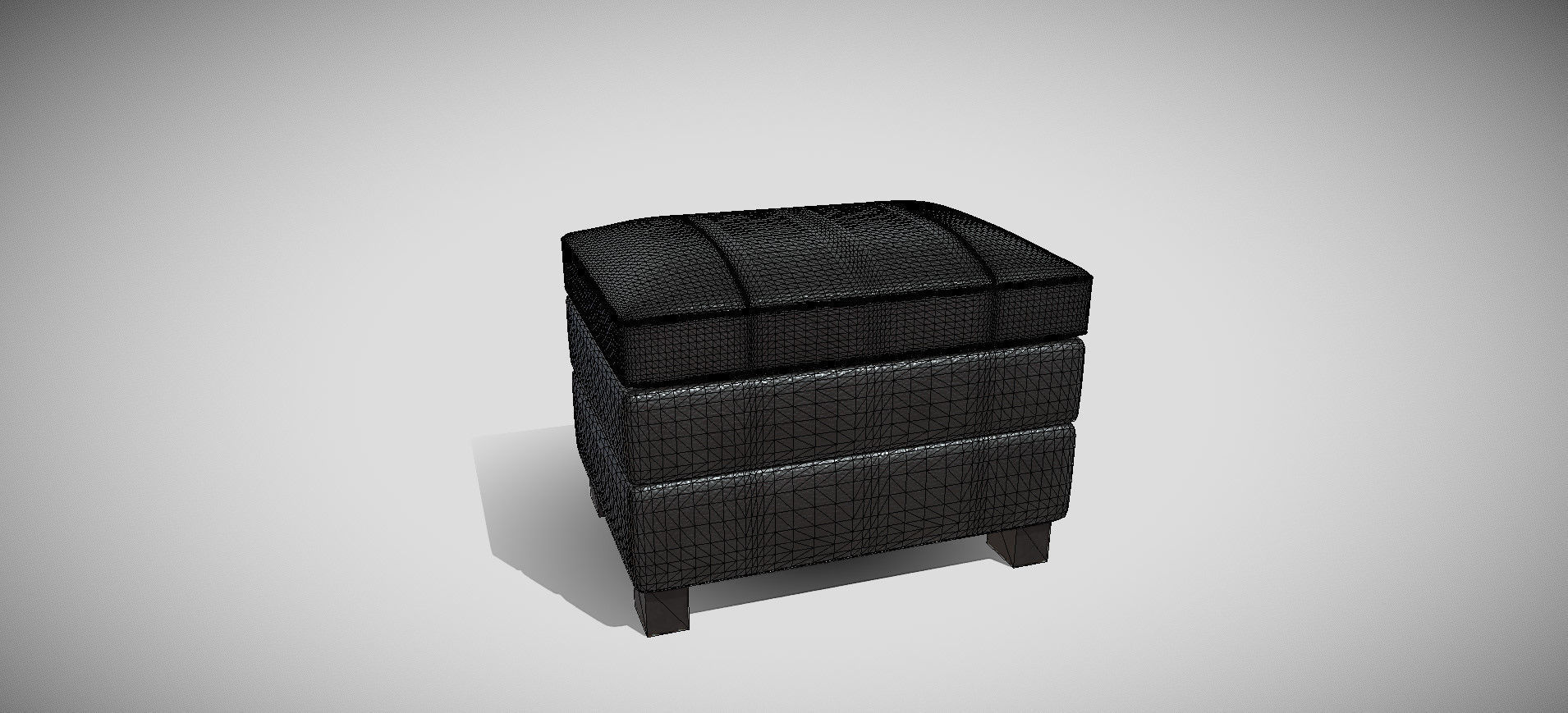 Gleason Chair Ottoman 3D model_43