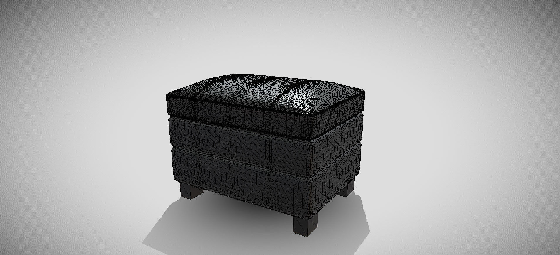Gleason Chair Ottoman 3D model_49