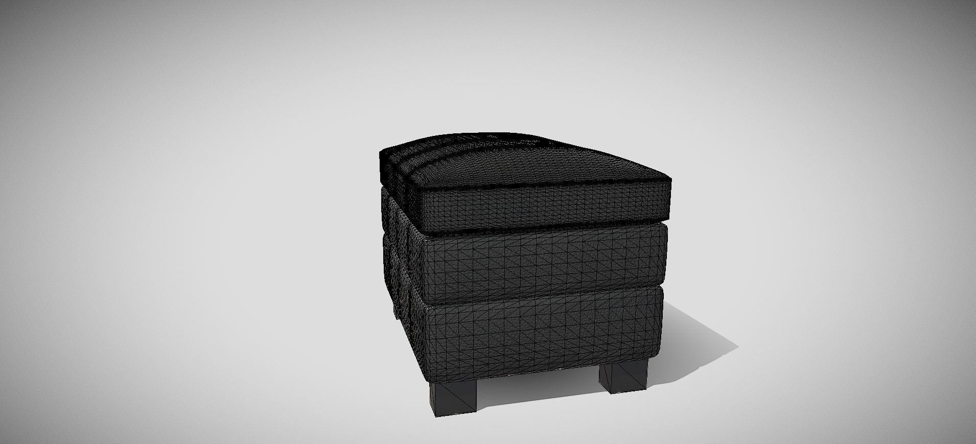 Gleason Chair Ottoman 3D model_46