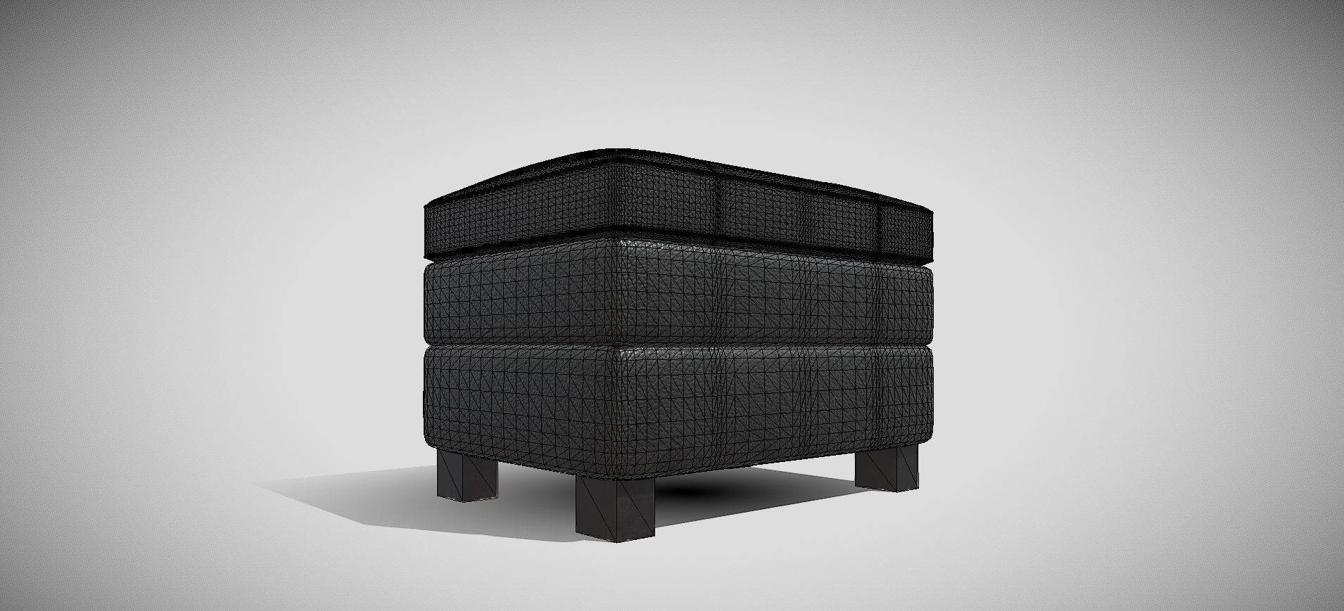 Gleason Chair Ottoman 3D model_58