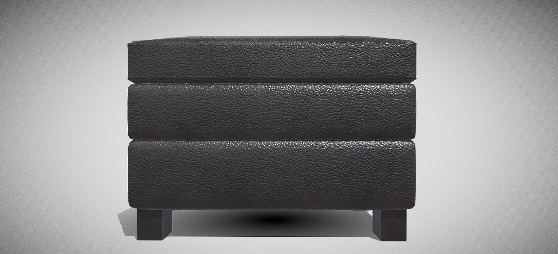 Gleason Chair Ottoman 3D model_15