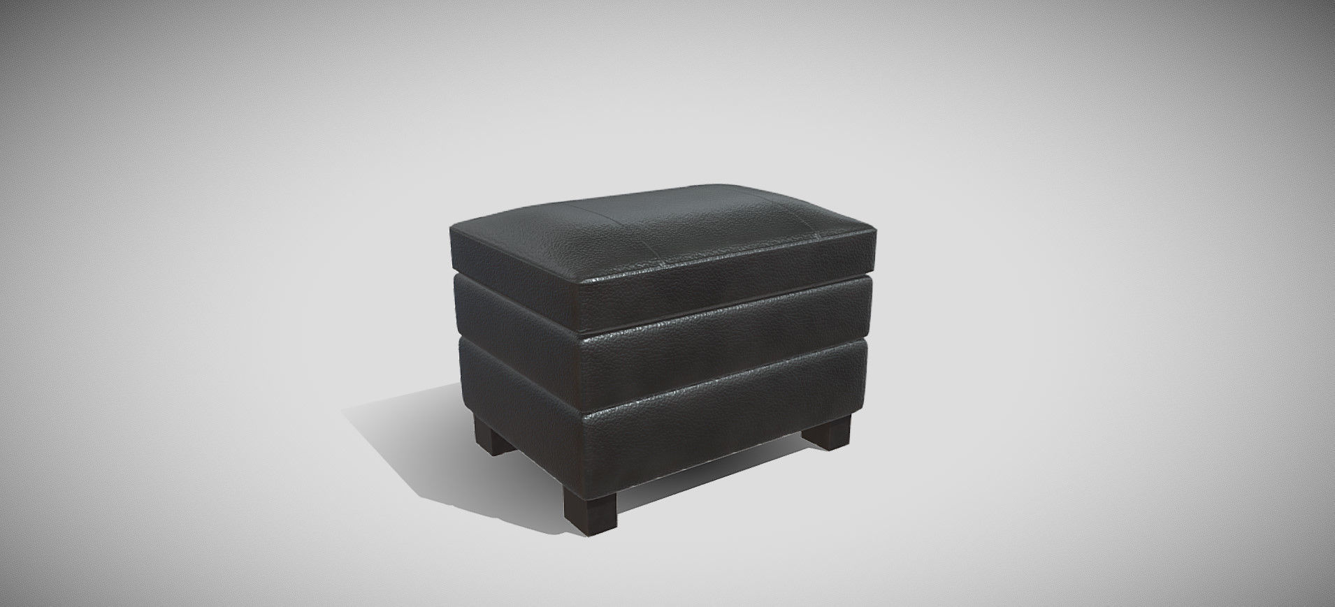 Gleason Chair Ottoman 3D model_38