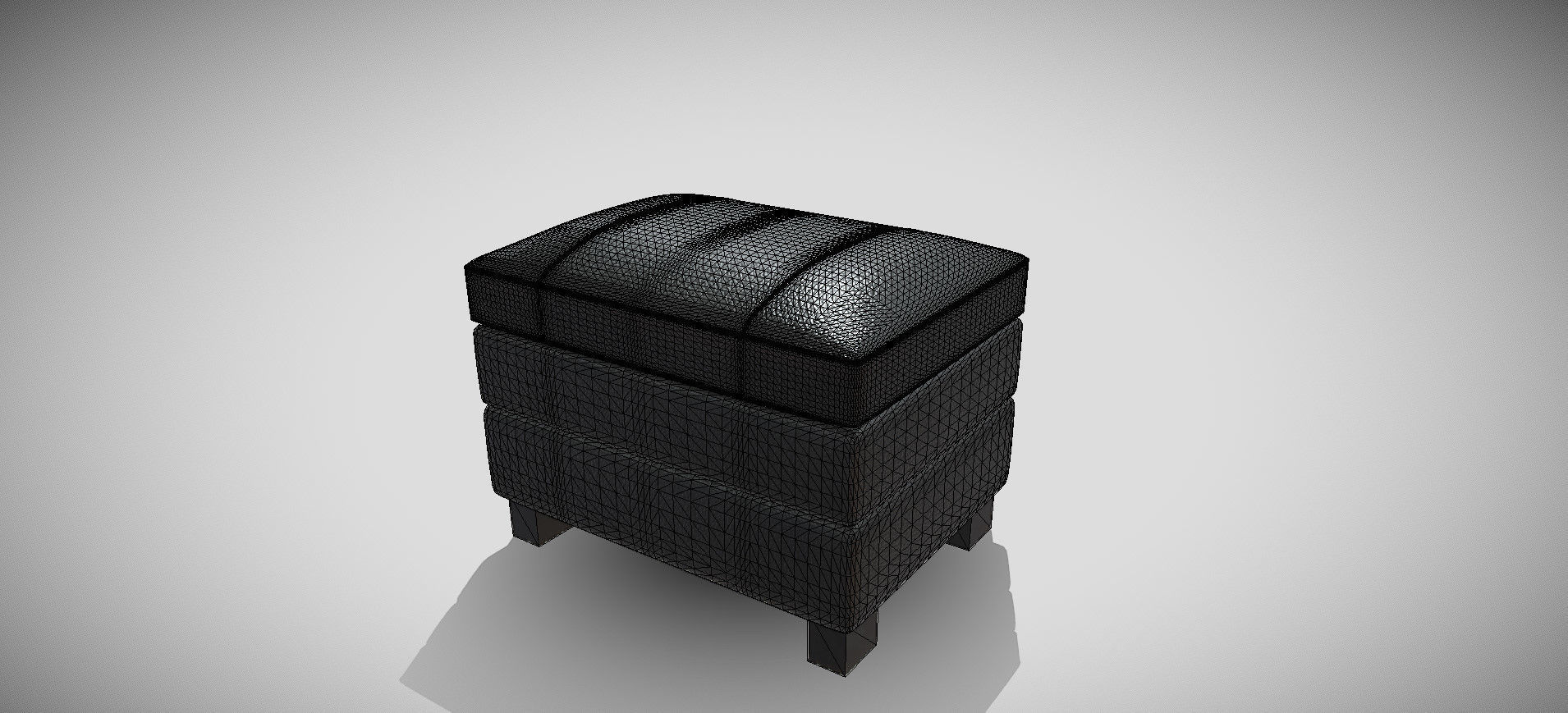 Gleason Chair Ottoman 3D model_39