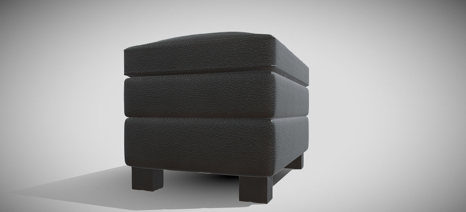 Gleason Chair Ottoman 3D model_17