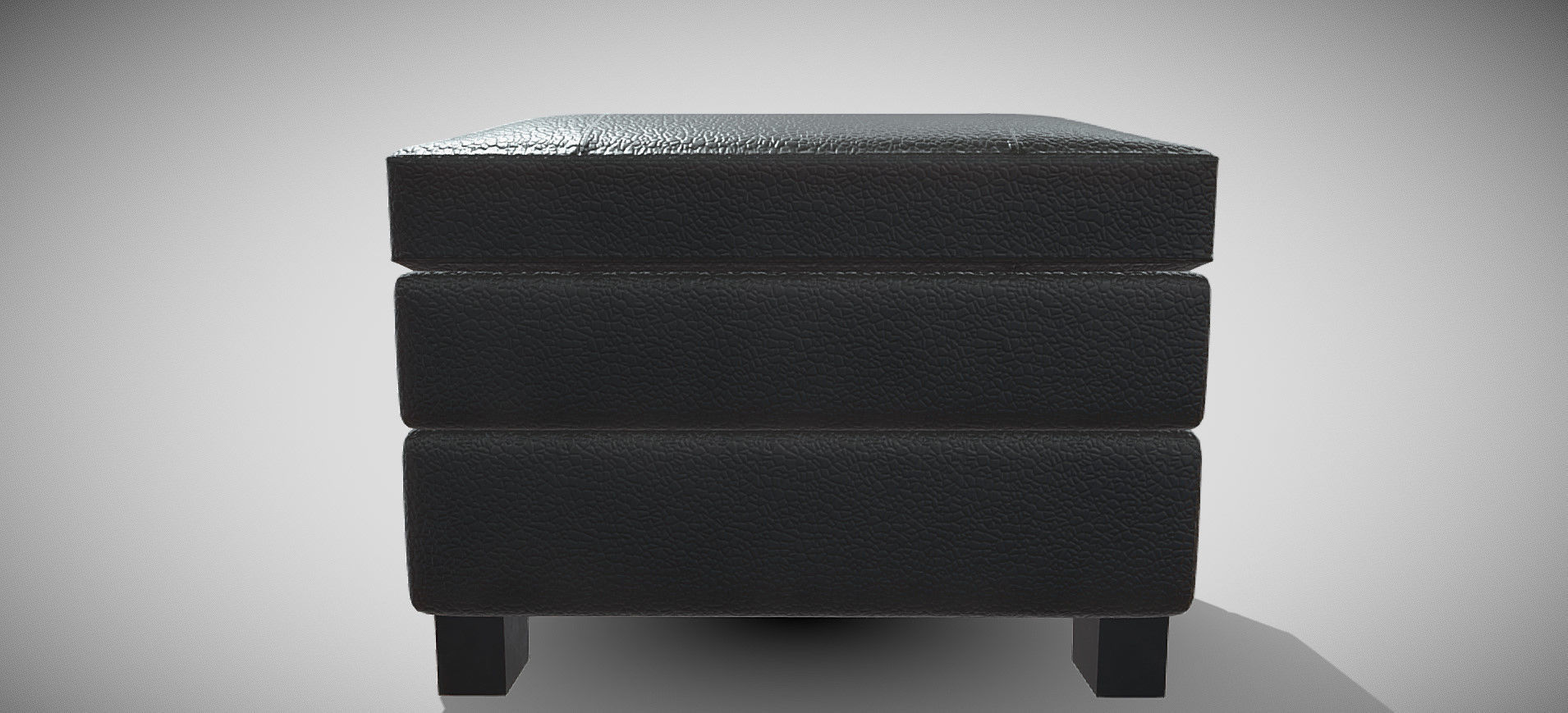 Gleason Chair Ottoman 3D model_10