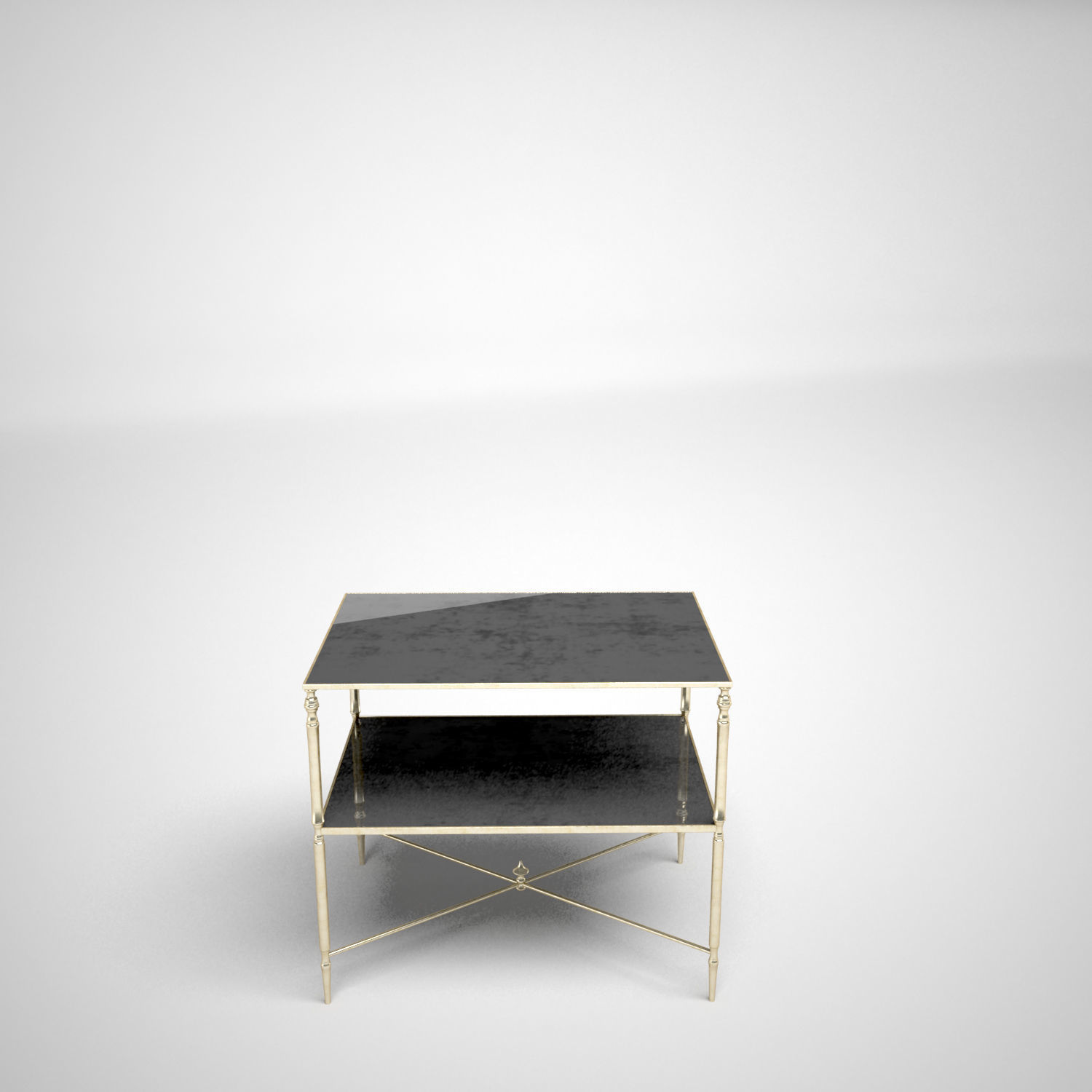 Small Classical Coffee Table 3D model 3D model_4