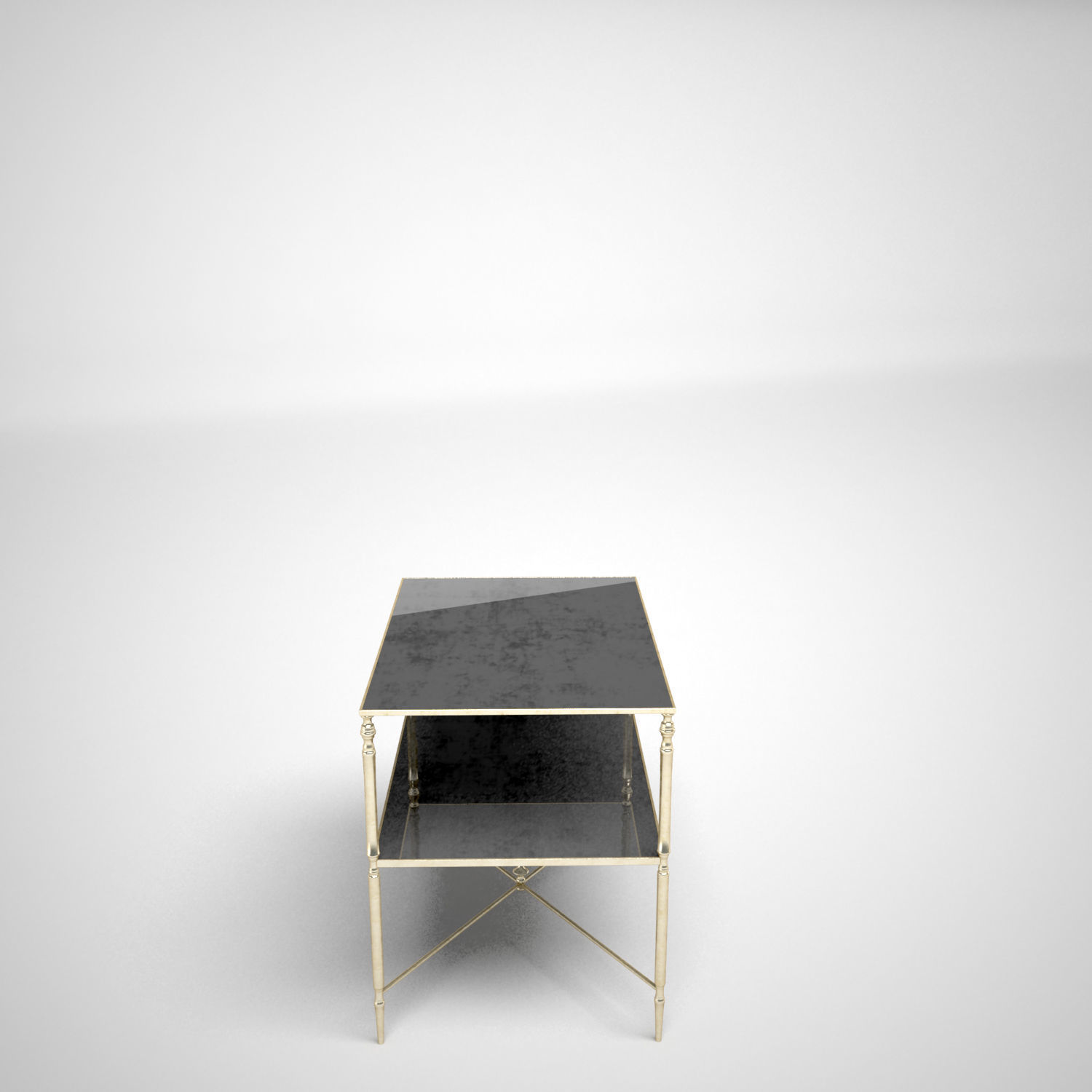 Small Classical Coffee Table 3D model 3D model_2