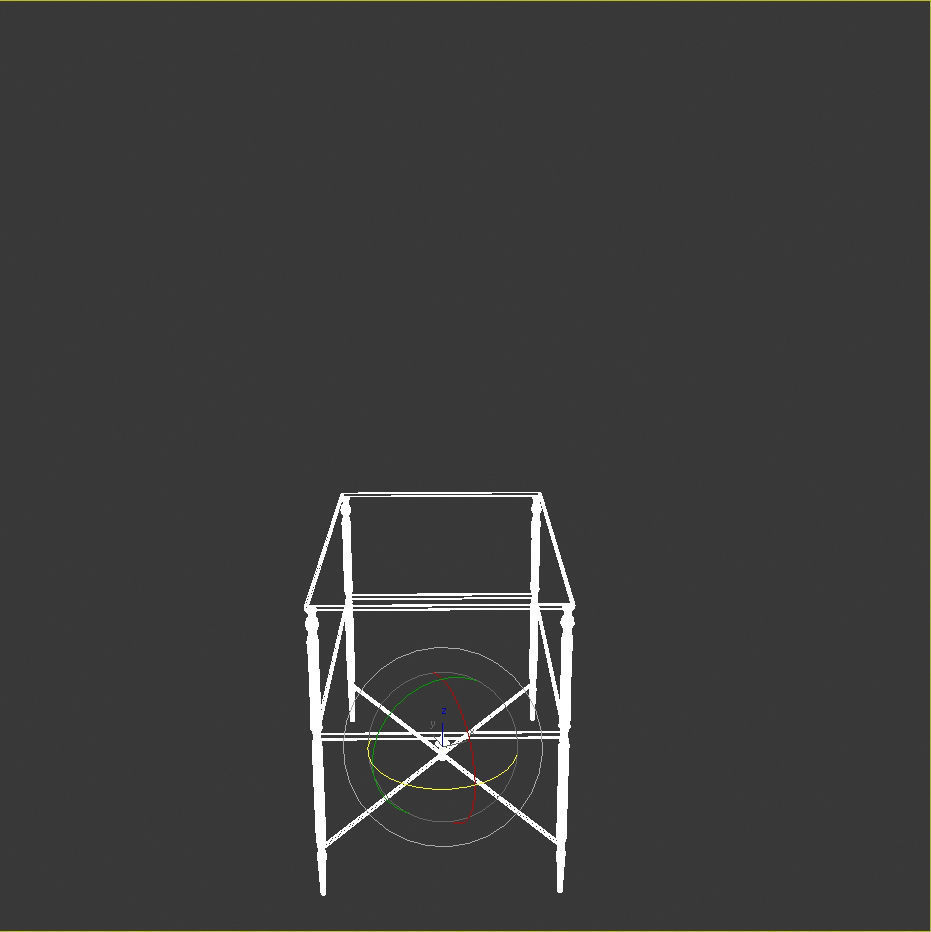 Small Classical Coffee Table 3D model 3D model_3