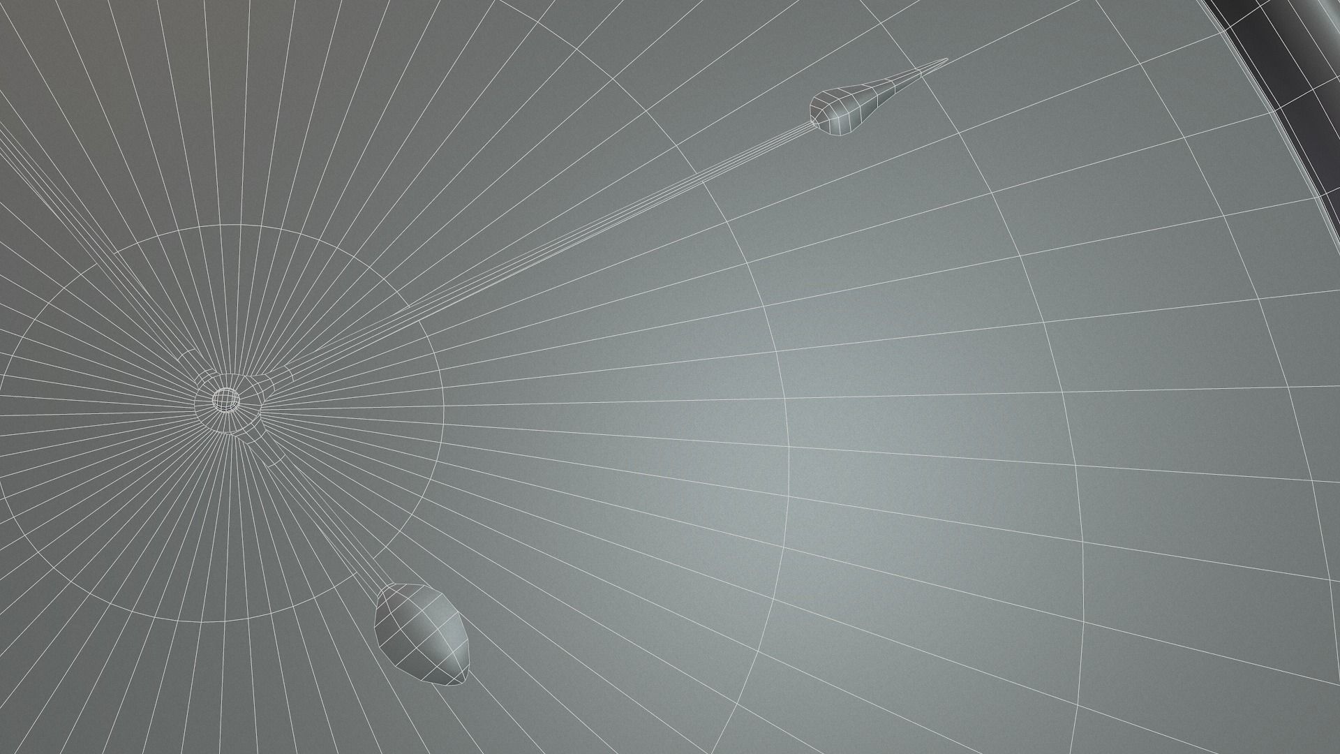 Greenwich Concrete Clock 3D model_15