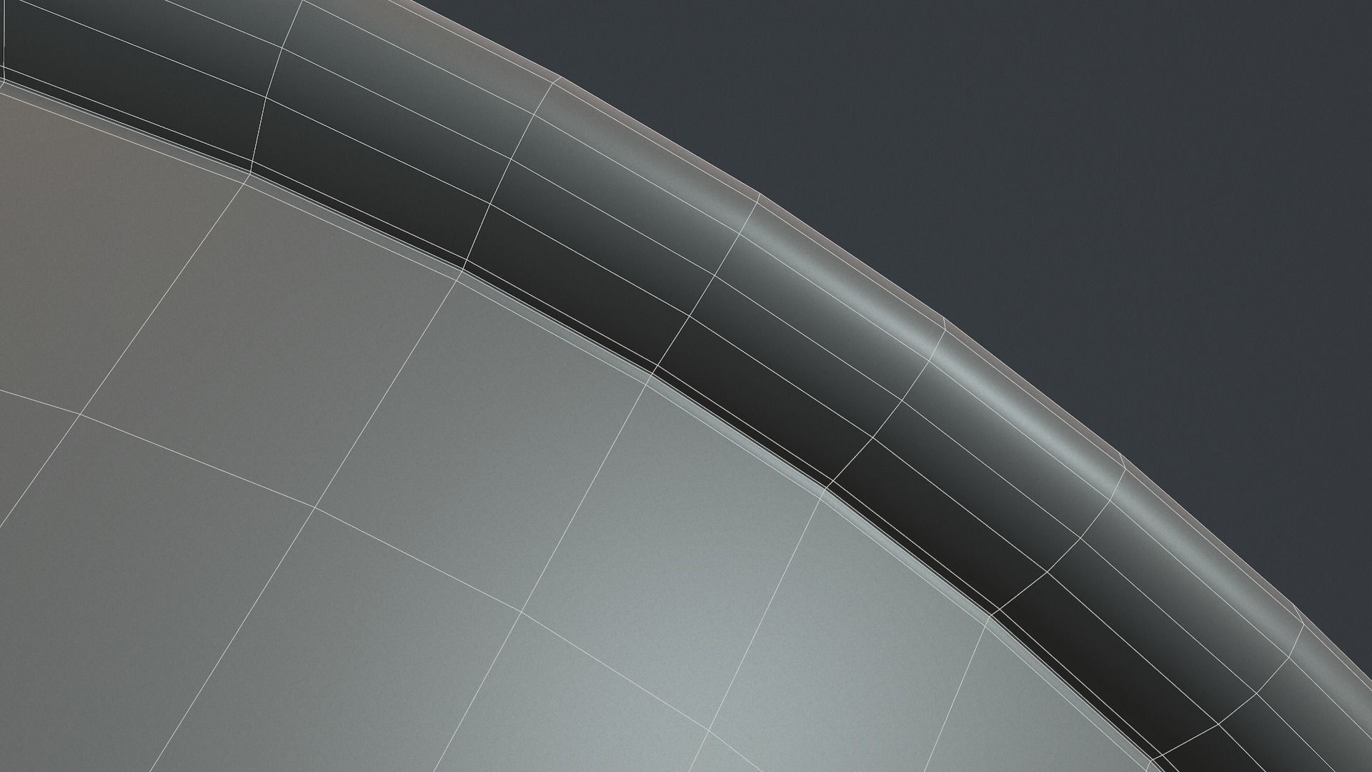 Greenwich Concrete Clock 3D model_12