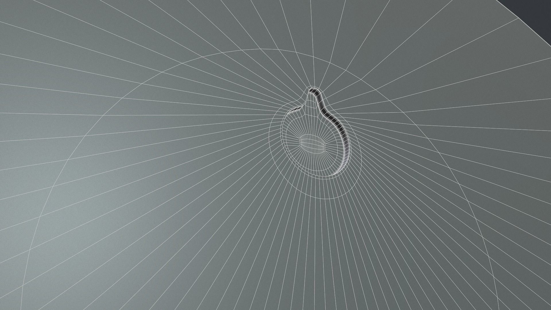 Greenwich Concrete Clock 3D model_13