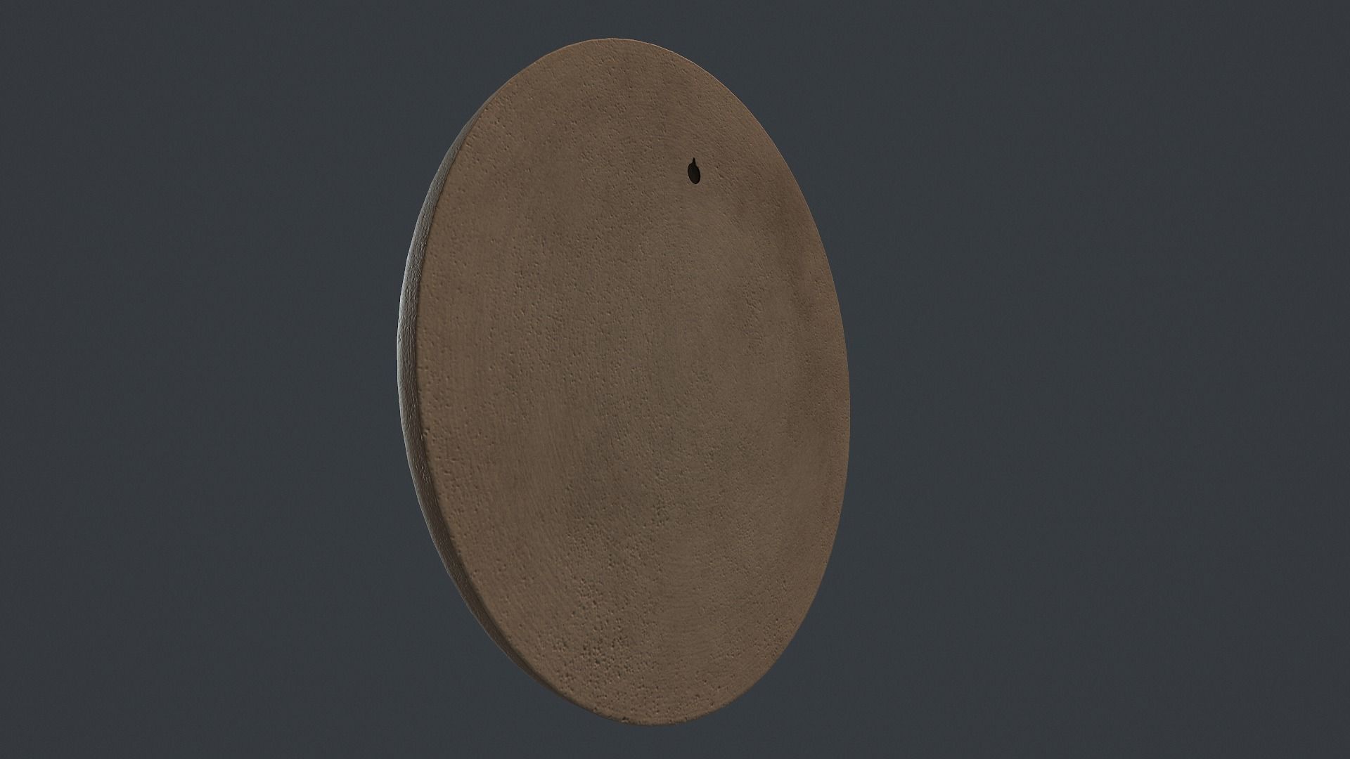 Greenwich Concrete Clock 3D model_5