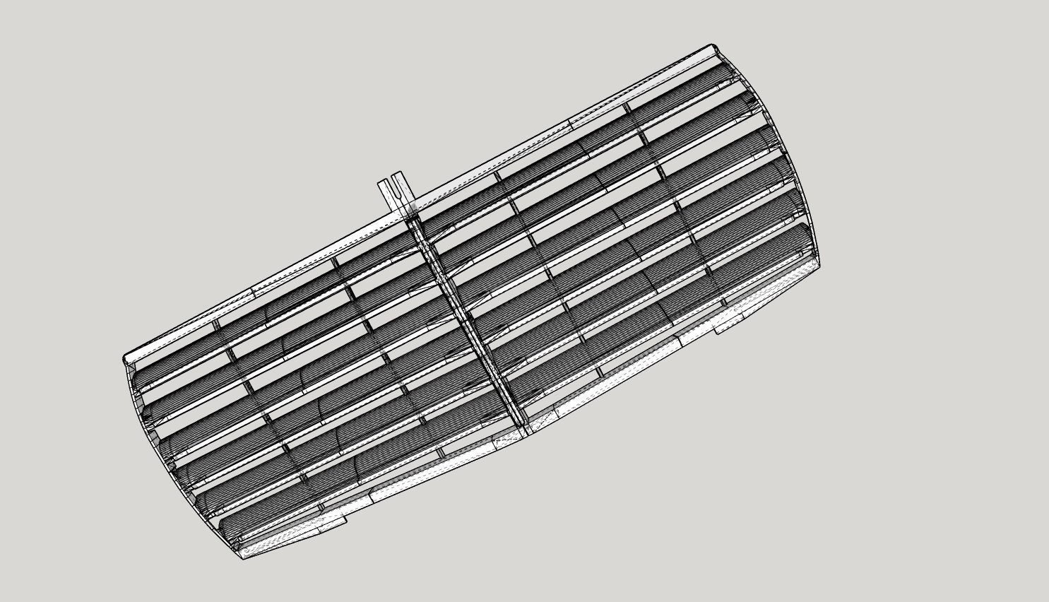 Mercedes w126 tuned front grill for 3d printing 3D print model_6