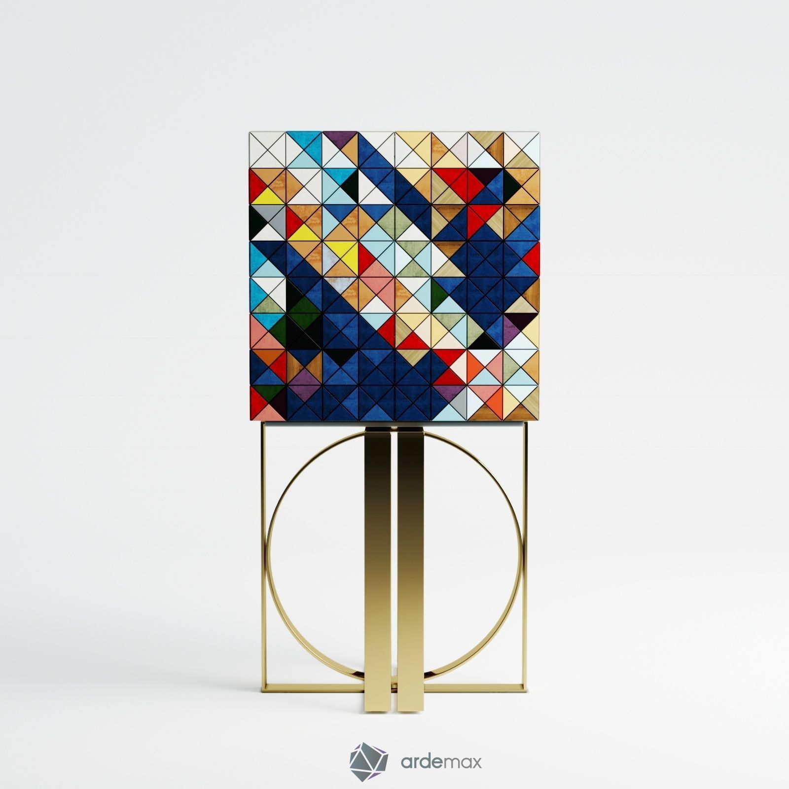 Cabinet Pixel by Boca do Lobo 3D model_9