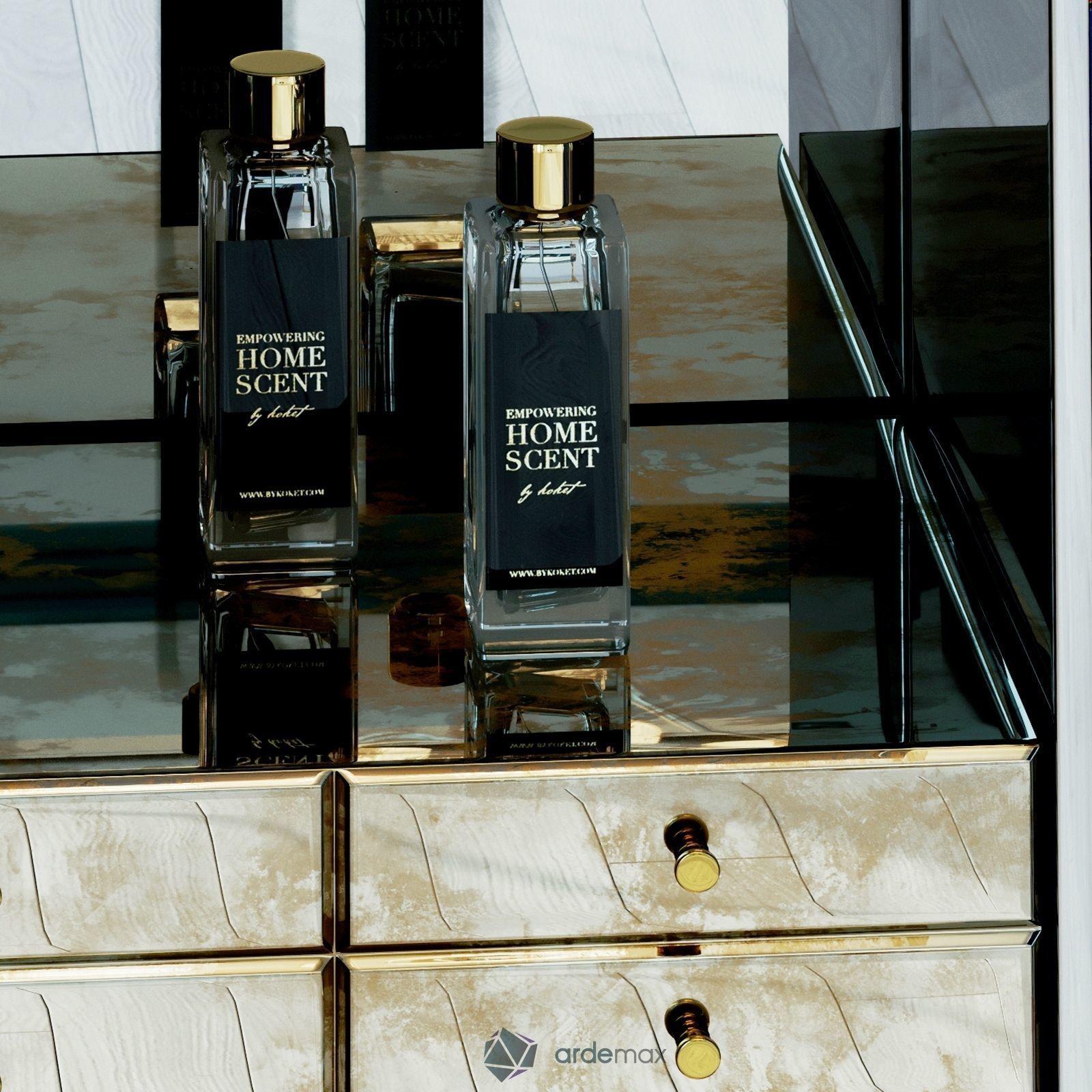 Cabinet Pixel by Boca do Lobo 3D model_7