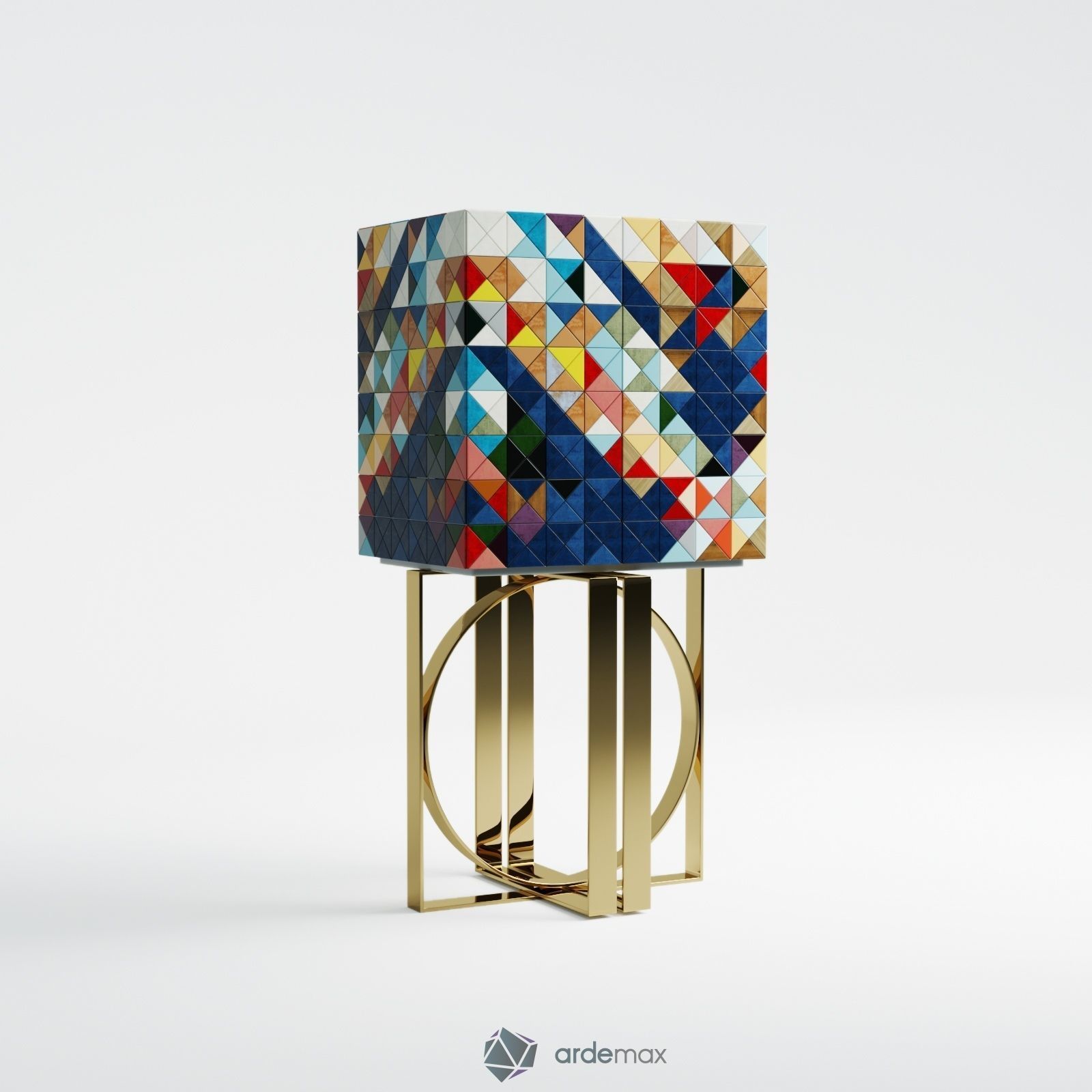 Cabinet Pixel by Boca do Lobo 3D model_10