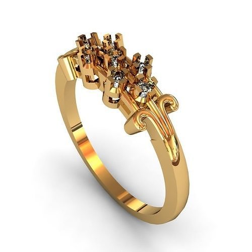 Engagement Ring 50 3D model