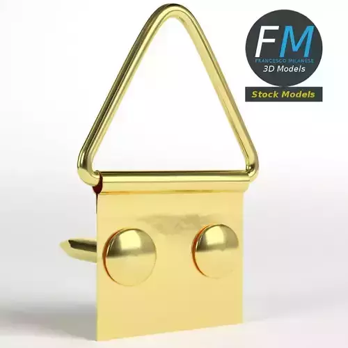 Picture frame hanger kit