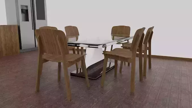 Wooden chair