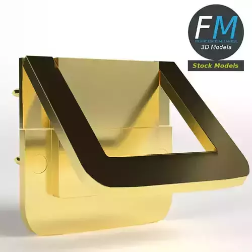 Latch for boxes 3D model