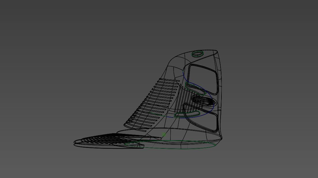 Ergonomic mouse 3D model_6