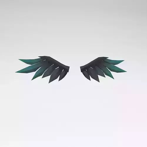 Low Poly Wings v1 005