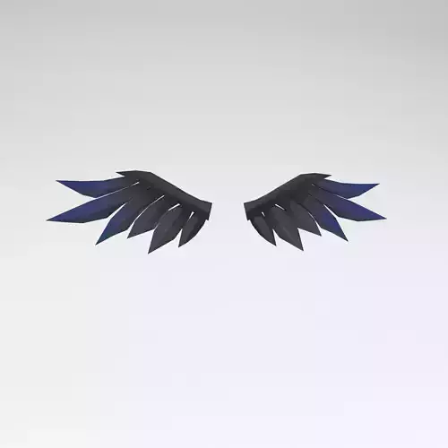 Low Poly Wings v1 006