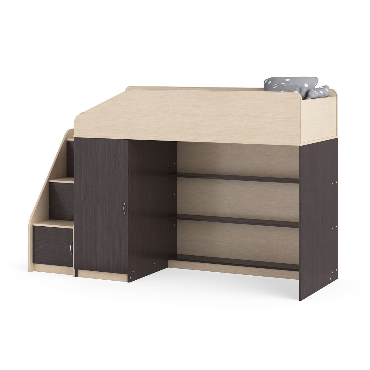 Legenda K11 with LY11 childrens modular bed 3D model_3