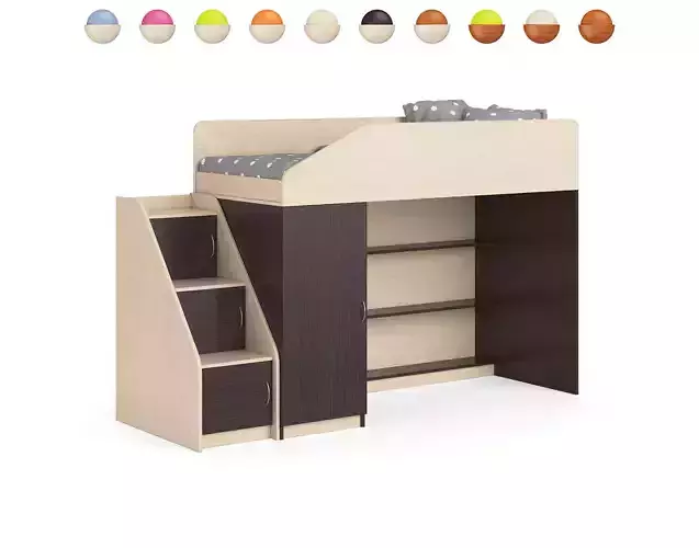 Legenda K11 with LY11 childrens modular bed