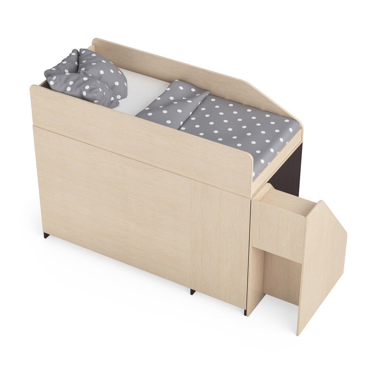 Legenda K11 with LY11 childrens modular bed 3D model_4